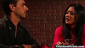 Petite Presley Hart Slammed on Couch