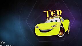 Ted fucks Anazinha's tight ass.