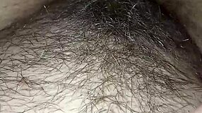 Gretala flaunts her hairy pussy