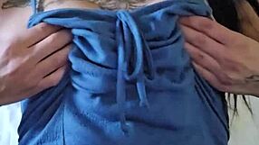 Petite Emy Angel Enjoys Gentle Self-Touching