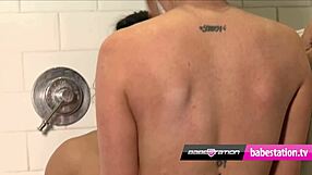 british pornstar gym sex - kerry louise & holly