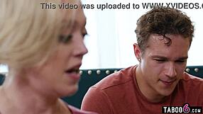 Mature stepmom dee williams gets caught watching videos by her stepson