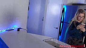 Ashley Fires orgasms on stepson's big dick?