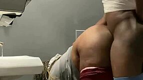 BBW MILF Gets Backshots in Bar Bathroom