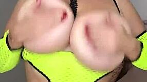 Milf Stepmom Wants To Fuck On The Bed Shakes Her Natural Tits Huge Natural Huge Halo Touches Herself Already Wet