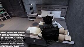 Seductive Roblox Office Girl Lures Me For Intense Late-Night Fuck