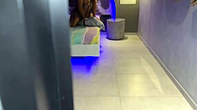 madrastra nalgona y cachonda gets caught riding her pillow to orgasm