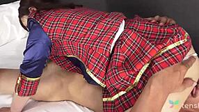 Brunette Sexy Babe Yotuba Kawai Is a Naughty Girl Who Likes Sex with Lover