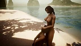 Conan Exile Lesbian Scene With Detailed Intimate Actions