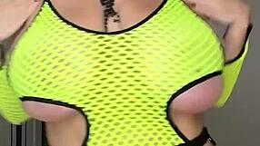 Milf Stepmom Wants To Fuck On The Bed Shakes Her Natural Tits Huge Natural Huge Halo Touches Herself Already Wet