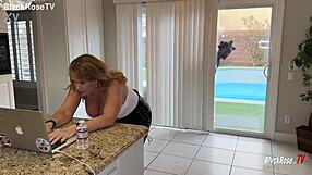 Lovelylanalee Catches Mrblvckrose Peeping In Backyard