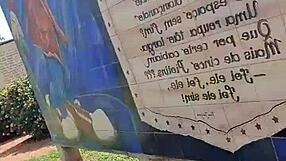 Latina Finds Perfect Spot After Shopping to Masturbate Outdoors