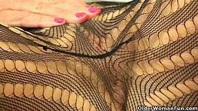 Intense British Grannies In Leggings And Nylons Dominating Part 20.