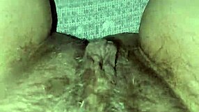 Gretala flaunts her hairy pussy