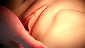 Finger Her Lubricated Pussy