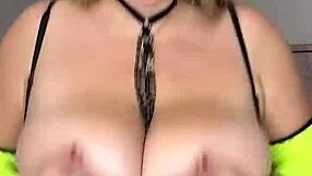 Milf Stepmom Wants To Fuck On The Bed Shakes Her Natural Tits Huge Natural Huge Halo Touches Herself Already Wet