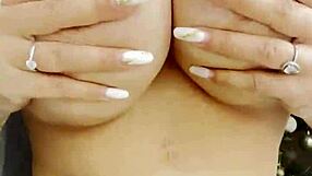 I enjoy licking my big boobs a lot