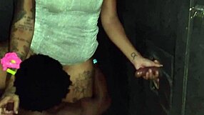 brazilian bbw milf slut at gloryhole 😈