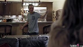 Babysitter teen 18+ fuck while on the phone with boyfriend