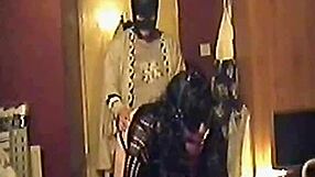 Girlfriend Pegs Boyfriend's Sissy Ass on Cam While He Cums