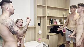 Clarii Quinn's Gangbang With Bud Brothers Featuring Anal Double Penetration