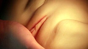 Finger Her Lubricated Pussy