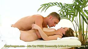 Sweet Monica Rise Has Her Perfect Pussy Fucked by Horny Masseur in Deepthroat Session