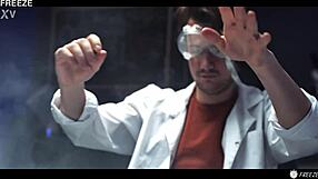 mad scientist freeze fucks young 18+ lab partner matty mila gets remote controlled and squirts