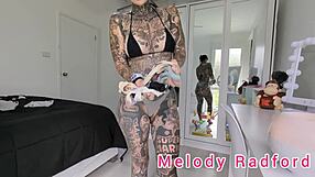 Intense Try On Of Sexy G String Micro Bikini.