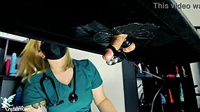 Naughty Nurse Milking Table And Toys In Hospital Fetish!