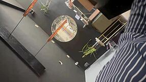 Alone at home, skinny latina amateur enjoys first time ANAL with huge black cock.