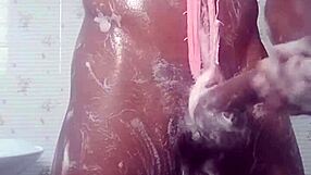 Having fun in d shower!