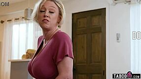 Mature stepmom dee williams gets caught watching videos by her stepson