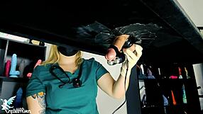 Naughty Nurse Milking Table And Toys In Hospital Fetish!