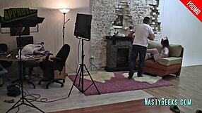 Nurse Poses Seductively In Glamorous Photoshoot