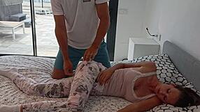 i bumped my knee and he fucked me like it was a massage