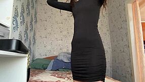 Slender Student Fingers Pussy