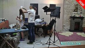 Nurse Poses Seductively In Glamorous Photoshoot