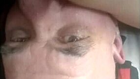 Cunnilingus - Upper View Of Mature Pussy Licking