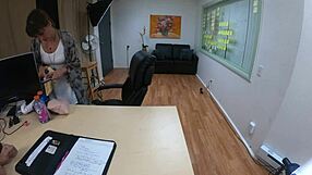 Nataly dewalt tempts in casting with deepthroat and choking