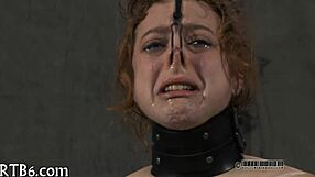 Tossed Up Angel Is Punished In The Garage With Detailed Discipline