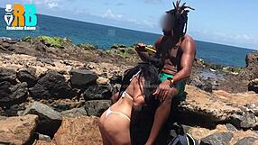 Corno Called While I Fucked His Wife On Beach And He Watched Via Video Hotwife Fucking Big Black Guy Baiano Director In Public And Cuckold Watching From Afar Amateur