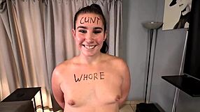 Does This Whore Crave Humiliation While Sucking Cock?