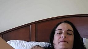 Petite Emy Angel Enjoys Gentle Self-Touching