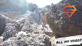 emelie crystal feels the thrill testing her girlfriends vibrator solo