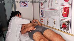 erection in front nurse