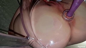 Her anal fetish fulfilled with chair penetration