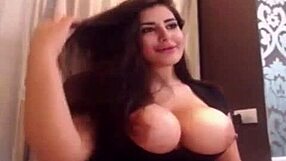in this story, a katrina kaif look alike shakes her beautiful big tits