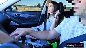 Rookie Fuck Doll Emotionally Accepts Agent's Face Paint