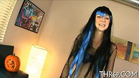 point of view oral job in this porn video